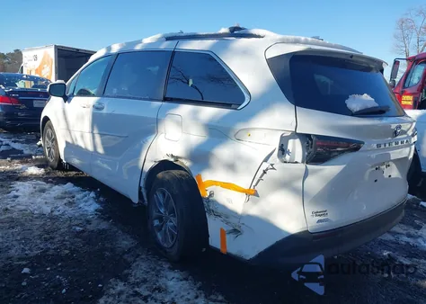 2024 Toyota Sienna Le from USA, damaged, VIN 5TDBSKFC9RS120583